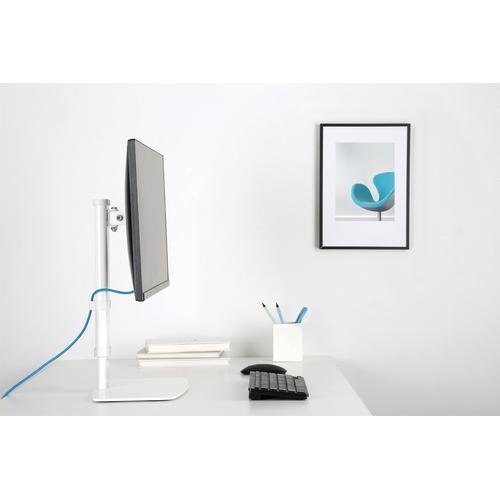 Neomounts flatscreen bordsstöd upp till 30" vit