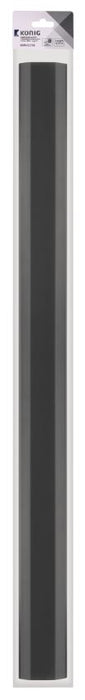 Kabelkanal 75 cm x 6 cm Svart