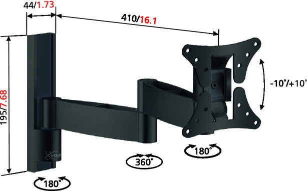 Vogels VFW 426 LCD/TFT väggfäste