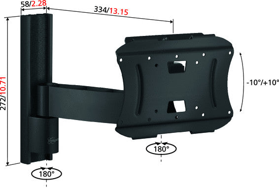 Vogels VFW 332 LCD/Plasma väggfäste