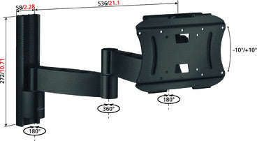 Vogels VFW 432 LCD/Plasma väggfäste