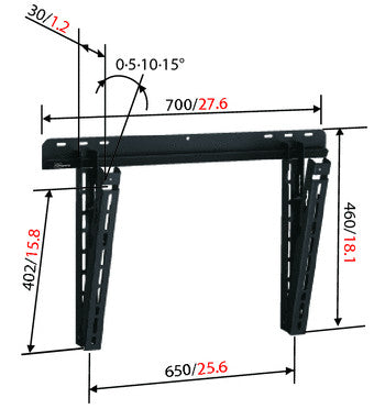 Vogels VFW 140 LCD/Plasma väggfäste