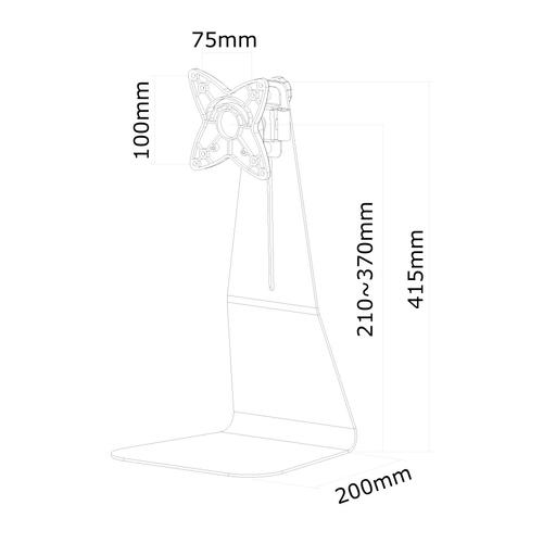 Neomounts Monitorställ FPMA-D850