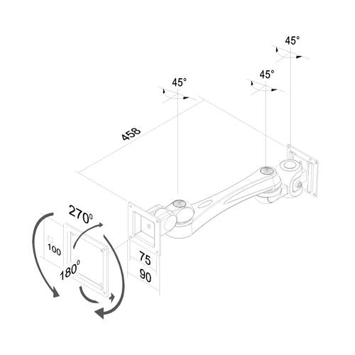 Neomounts LCD/LED/TFT TV-fäste FPMA-W920