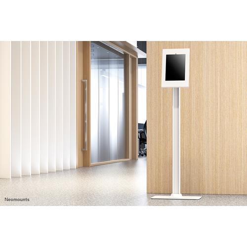 Neomounts tiltnings- och roterbar golvstativ för surfplatta Vit FL15-650WH1