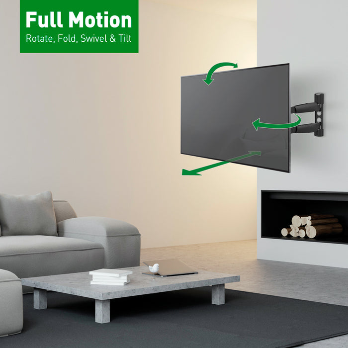 Barkan Mounts Superlång TV-väggfäste | 13-65 tum | Universell | VESA 400x400