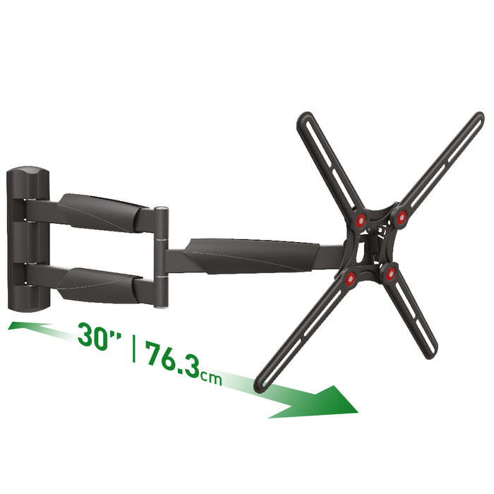 Barkan Mounts Extra lång TV-väggfäste 13 - 65 tum | Max. 36 kg | VESA 400x400