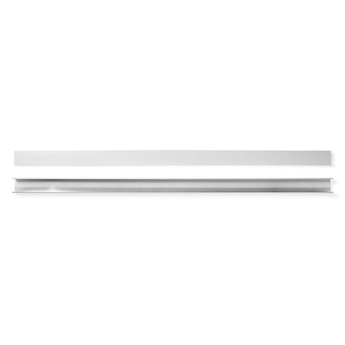 Kabelkanal 110 cm x 6 cm Vit Aluminium