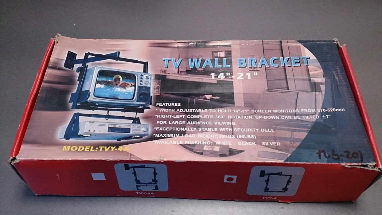 TV-bildrörsfäste för skärmar från 14" till 21" (37 cm till 52 cm)