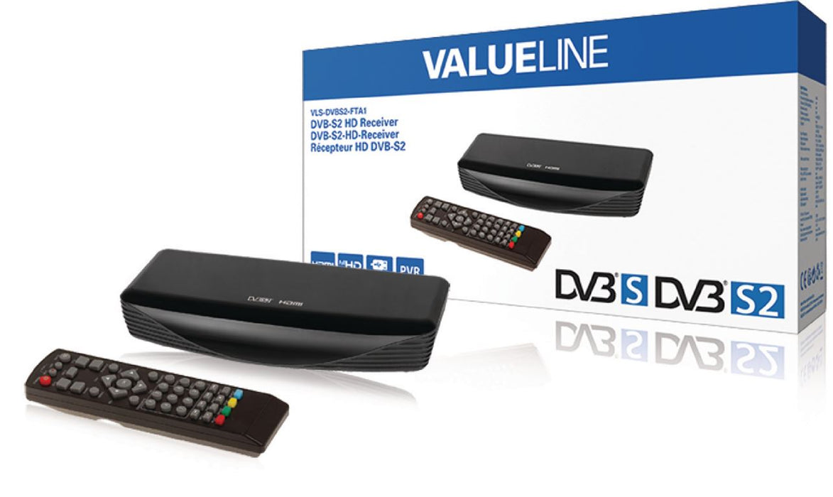 Valueline Full HD DVB-S2 mottagare 1080p
