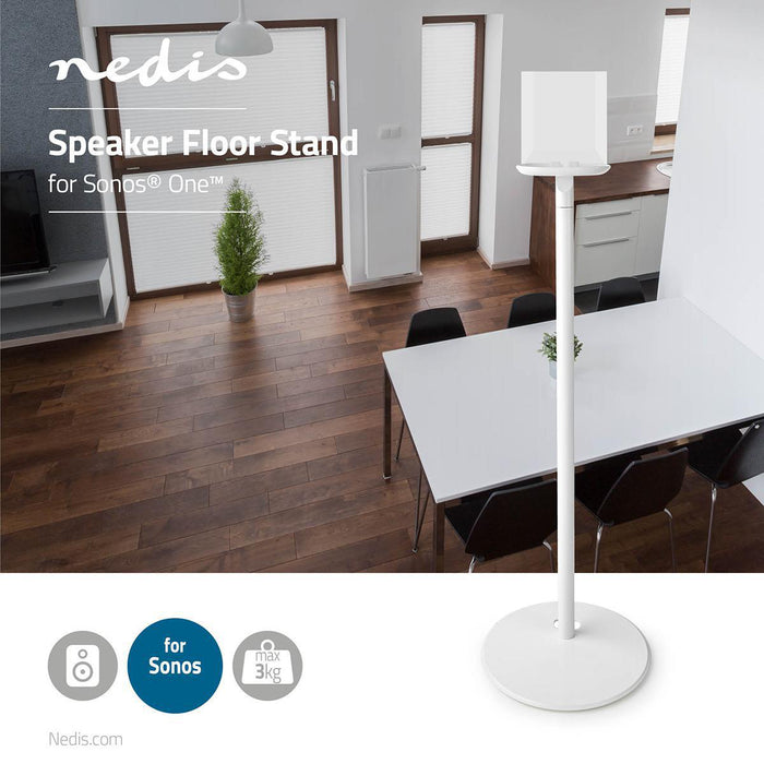 Högtalarstativ för golv | För Sonos® One / Sonos® Play:1 | Max. 3 kg | Fast