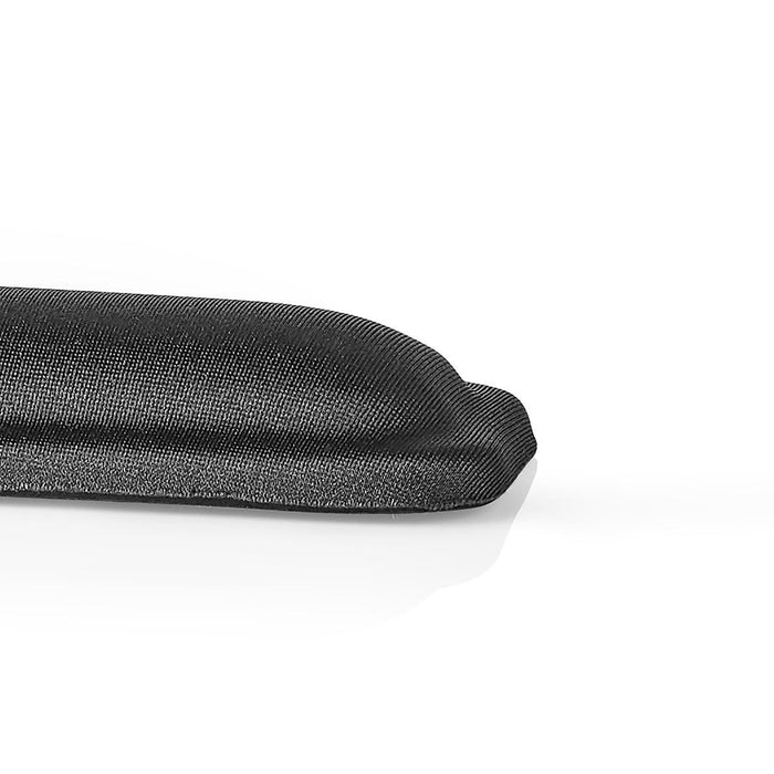 Ergonomiskt handledsstöd för tangentbord | Gel | 465 x 60 mm | Svart