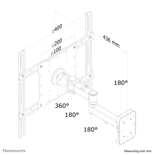 Neomounts FPMA-W960 TV-fäste