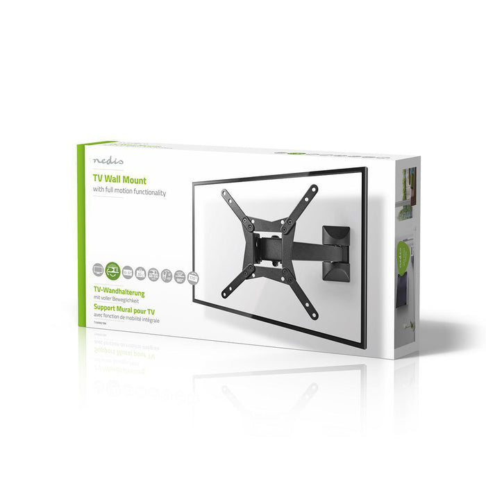 Full Motion TV-väggfäste | 10 - 32" | Max. 30 kg | 2 gångjärnspunkter