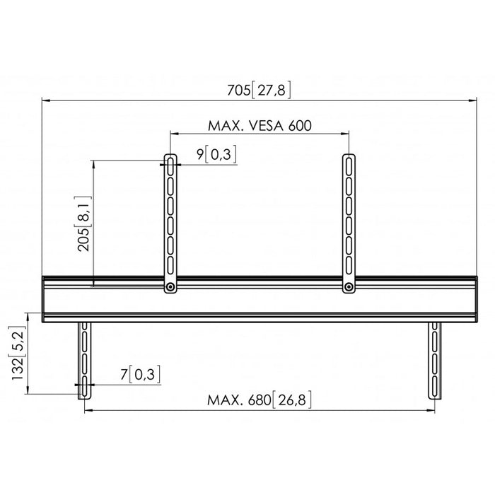 Universell Vogel's soundbar-fäste SOUND 3450
