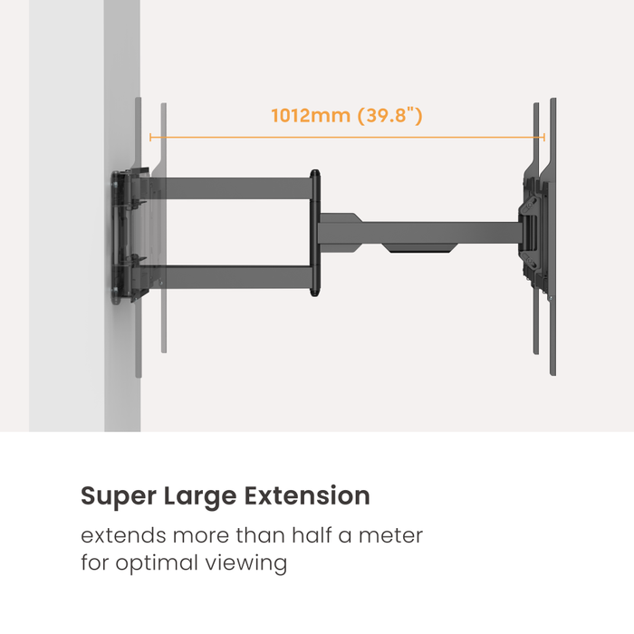 Wolff Mount TVB-144 – Heavy-duty TV-beugel tot 140 inch