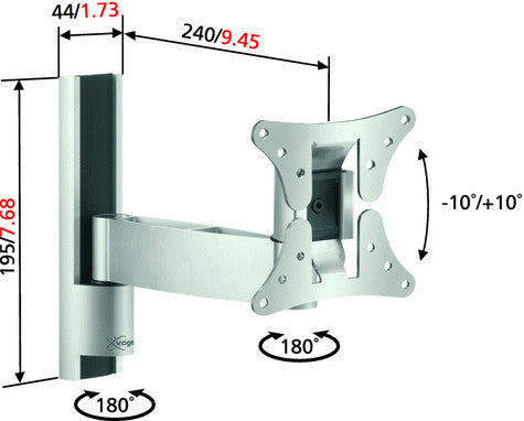 Vogels VFW 326 LCD/TFT väggfäste