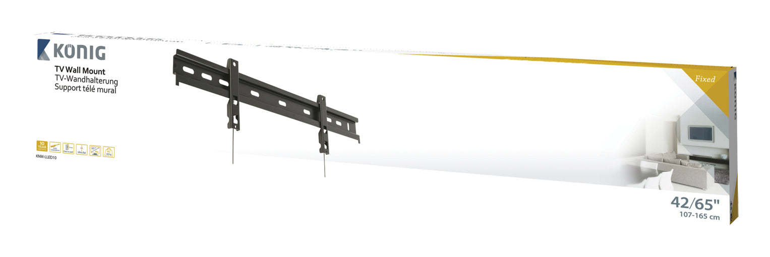 Ultra platt väggfäste 42-65"