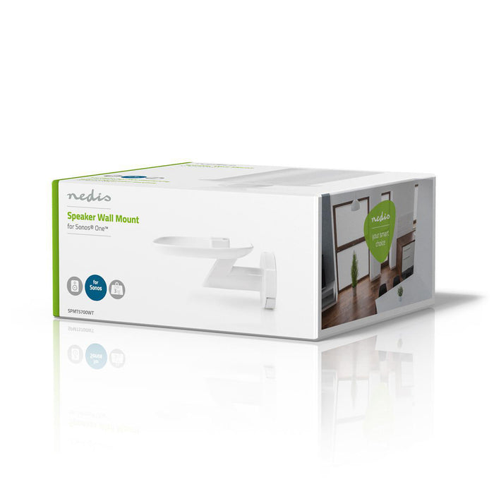 Väggfäste för högtalare | För Sonos One / Sonos® Play:1 | Max. 3 kg | Fast