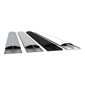 TV-kabelkanal i aluminium 7,5 cm bred VIT
