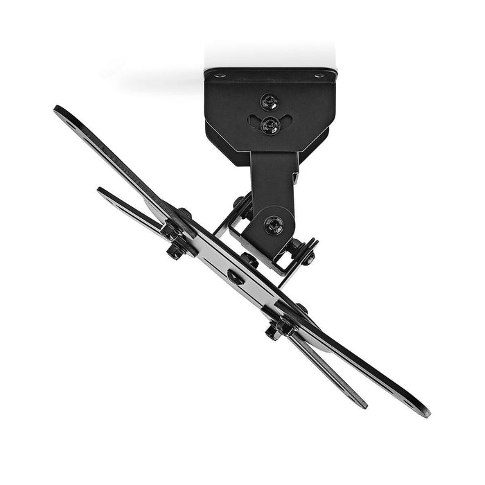 Takfäste för projektor | 360° roterbar | Max. 10 kg | Avstånd till taket 130 mm | Svart