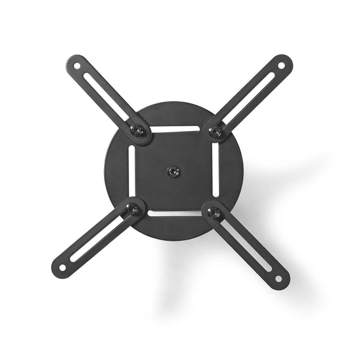 Takfäste för projektor | 360° roterbar | Max. 10 kg | Avstånd till taket 130 mm | Svart