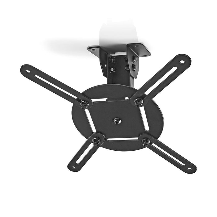Takfäste för projektor | 360° roterbar | Max. 10 kg | Avstånd till taket 130 mm | Svart