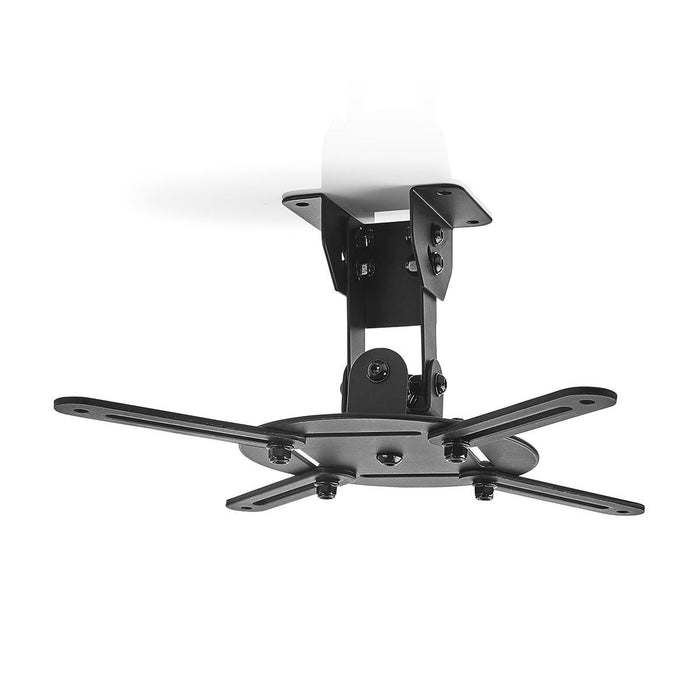 Takfäste för projektor | 360° roterbar | Max. 10 kg | Avstånd till taket 130 mm | Svart
