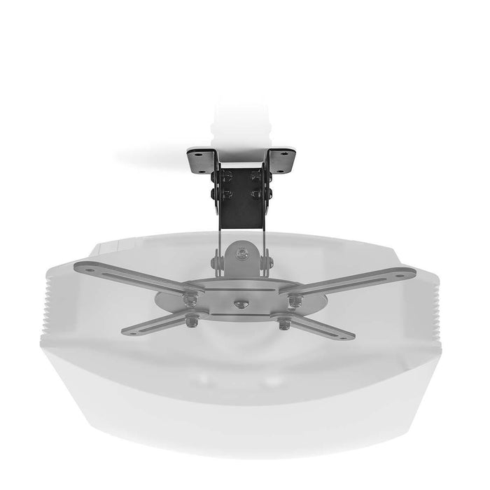Takfäste för projektor | 360° roterbar | Max. 10 kg | Avstånd till taket 130 mm | Svart
