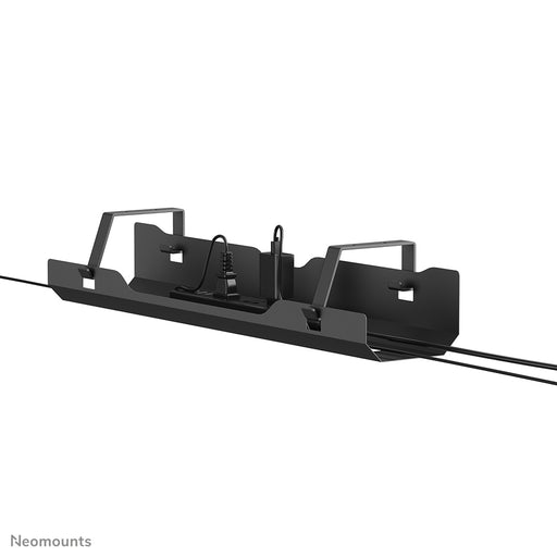 Neomounts ADS07-122BL Kabelgoot 60 cm met schroefbevestiging – zwart – productaanzicht bij TVBeugels.nl