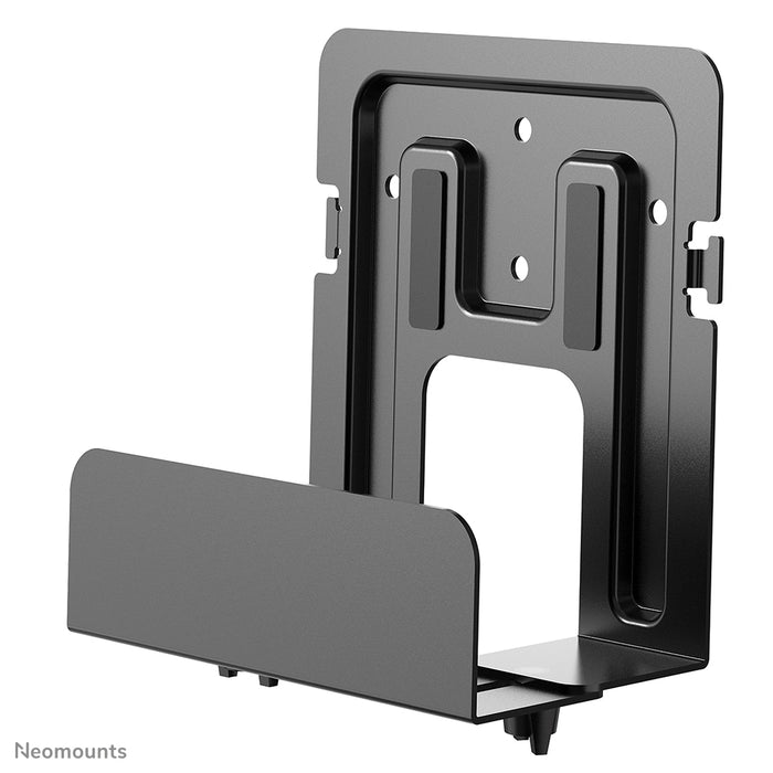 Neomounts AWL-450BL är en universell mediaspelarfäste med justerbart djup (4,7-7,6 cm) - Svart