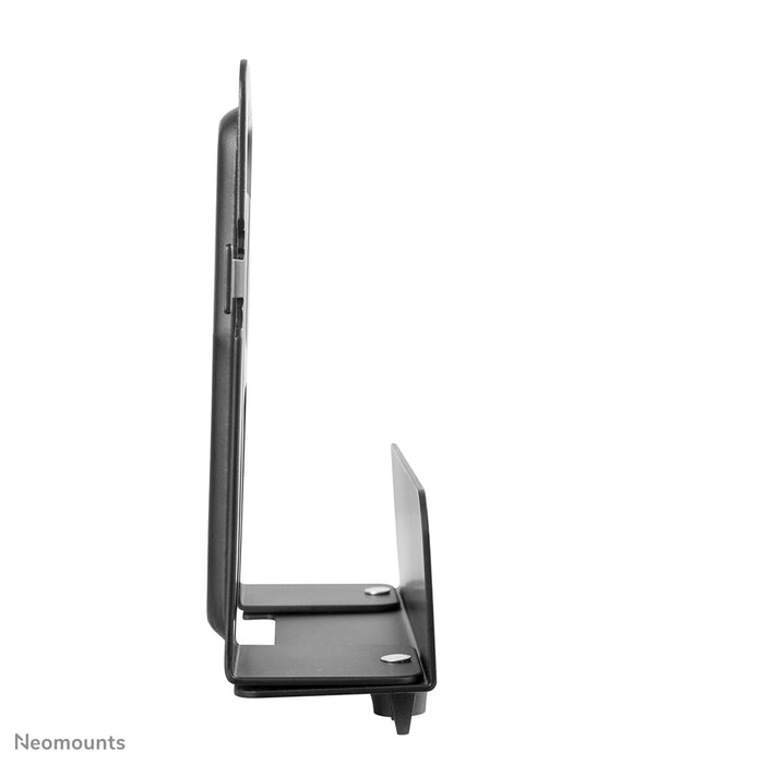 Neomounts AWL-450BL är en universell mediaspelarfäste med justerbart djup (4,7-7,6 cm) - Svart