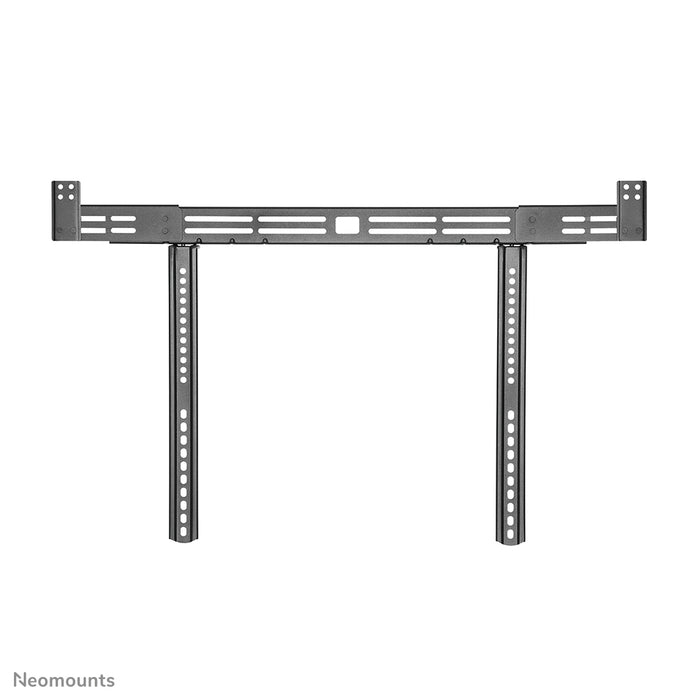 Neomounts AWL29-750BL1 universellt fäste för videobar/soundbar/högtalare, djupjusterbart (0-4,2 cm) - Svart