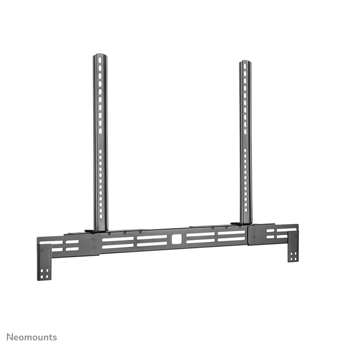 Neomounts AWL29-750BL1 universellt fäste för videobar/soundbar/högtalare, djupjusterbart (0-4,2 cm) - Svart