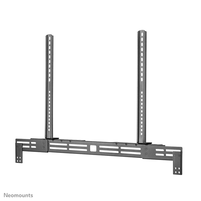 Neomounts AWL29-750BL1 universellt fäste för videobar/soundbar/högtalare, djupjusterbart (0-4,2 cm) - Svart