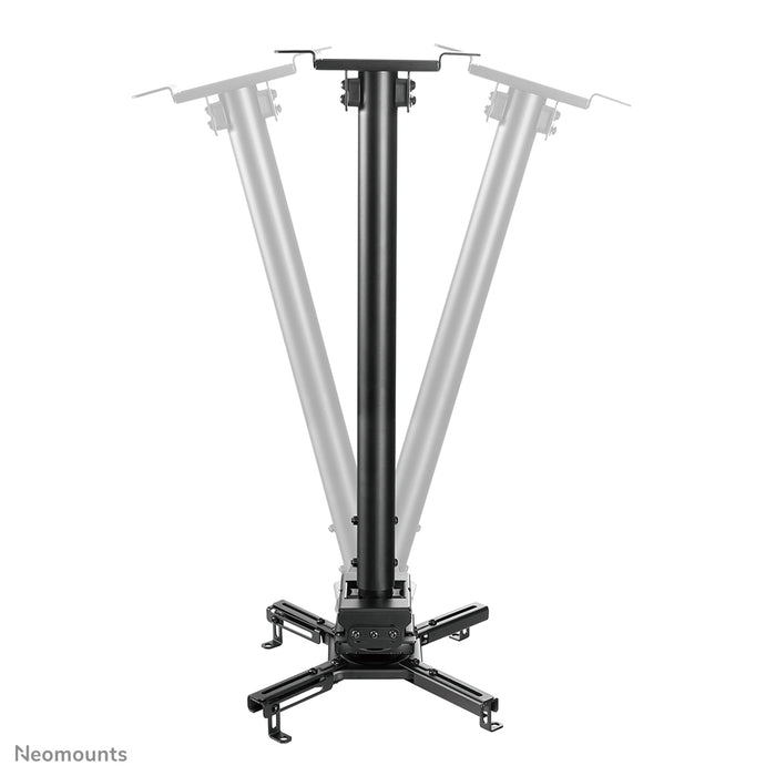 Neomounts CL25-540BL1 universell projektor takfäste, höjdjusterbart (60,5-90,5 cm) - Svart