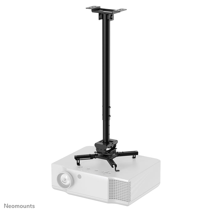 Neomounts CL25-550BL1 universell projektor takfäste, höjdjusterbart (74,5-114,5 cm) - Svart