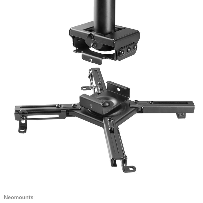 Neomounts CL25-550BL1 universell projektor takfäste, höjdjusterbart (74,5-114,5 cm) - Svart