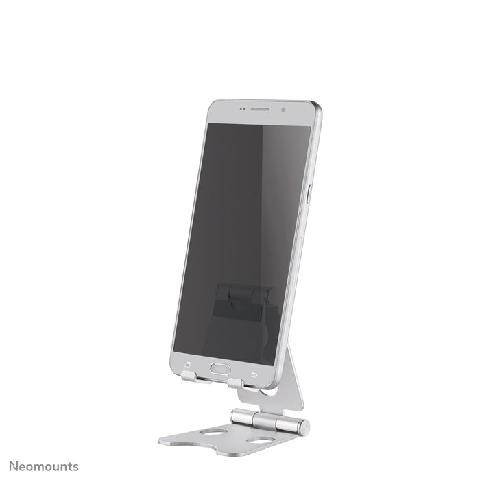 Neomounts universellt hopfällbart telefonstöd - Silver