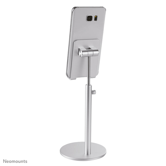 Neomounts höjdjusterbart telefonstöd - Silver