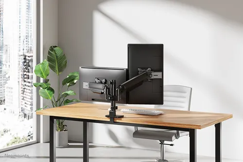 Neomounts DS65S-950BL2 fullmotion monitorarm – flexibel monitorhållare | 24-34 tum |