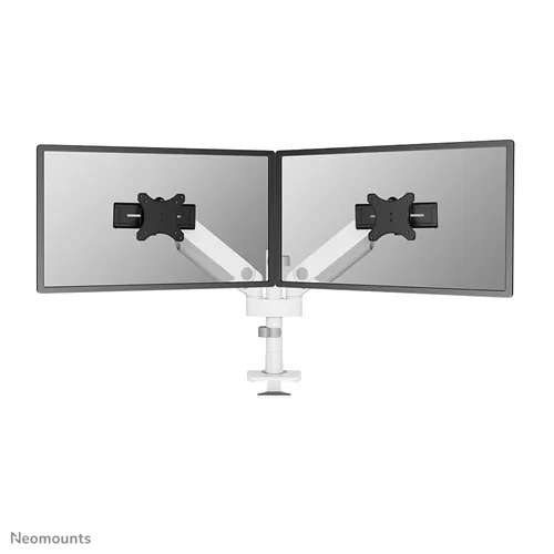 Neomounts DS65S-950WH2 monitorarm – elegant fullmotion-stöd för 24-34 tum