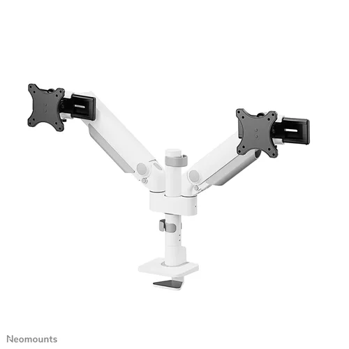 Neomounts DS65S-950WH2 monitorarm – elegant fullmotion-stöd för 24-34 tum