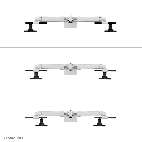 Neomounts DS65S-950WH2 monitorarm – elegant fullmotion-stöd för 24-34 tum