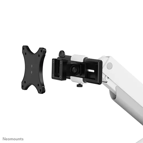 Neomounts DS65S-950WH2 monitorarm – elegant fullmotion-stöd för 24-34 tum
