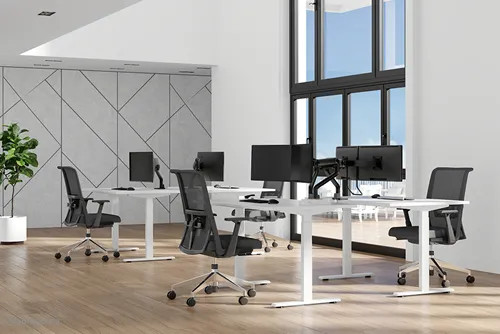 Neomounts DS70S-950BL2 Svart Full Motion monitorarm för 17-35" skärmar