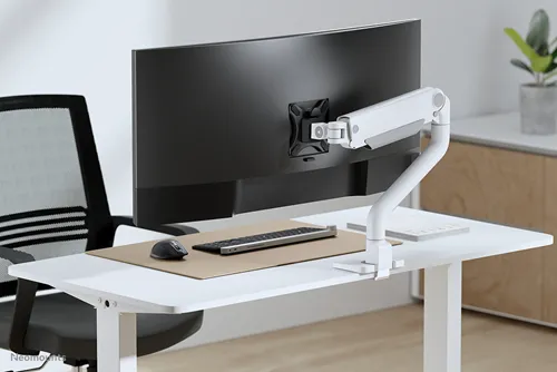 Neomounts DS70S-950WH1 Monitorarm - Full Motion för 17-49” skärmar - Vit