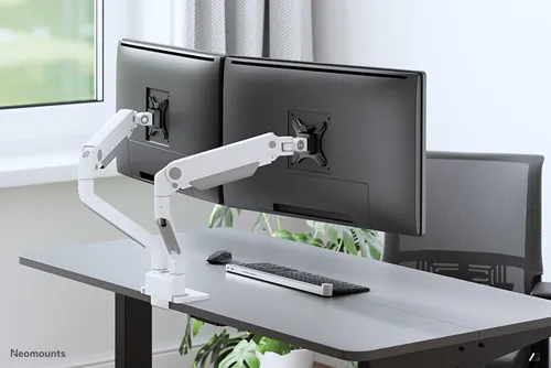 Neomounts DS70S-950WH2 - Vit monitorarm för skärmar 17-35 tum - Full Motion