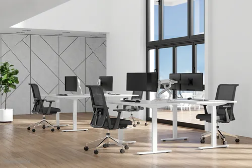 Neomounts DS70S-950WH2 - Vit monitorarm för skärmar 17-35 tum - Full Motion