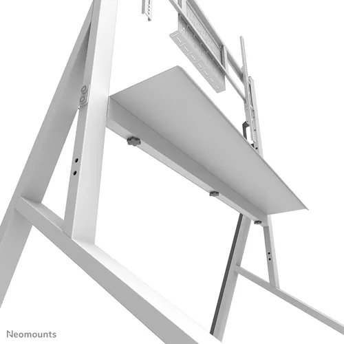 Neomounts mobilt golvstativ FL50-525WH1 | Passar 55-86" skärmar | Vitt